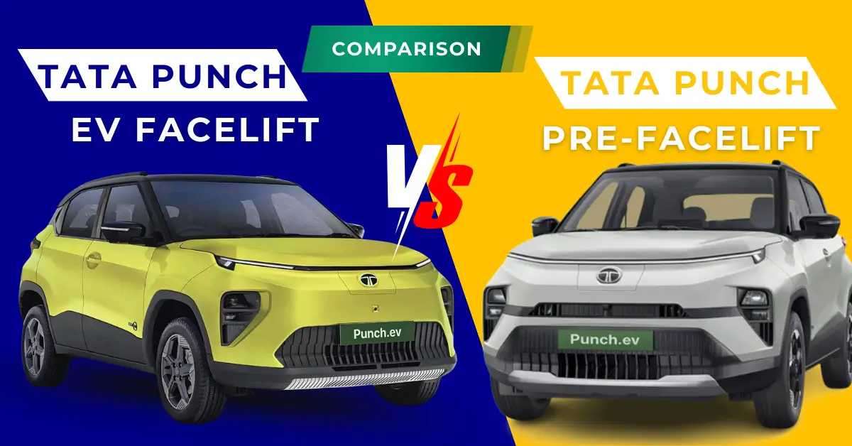 2026 Tata Punch EV Facelift Vs Pre-Facelift: What's New? 2026 Tata Punch EV Facelift Vs Pre-Facelift: What's New?-image