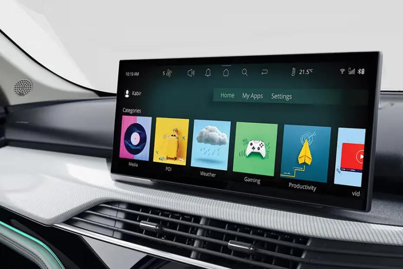 Tata Harrier Ev Infotainment-System