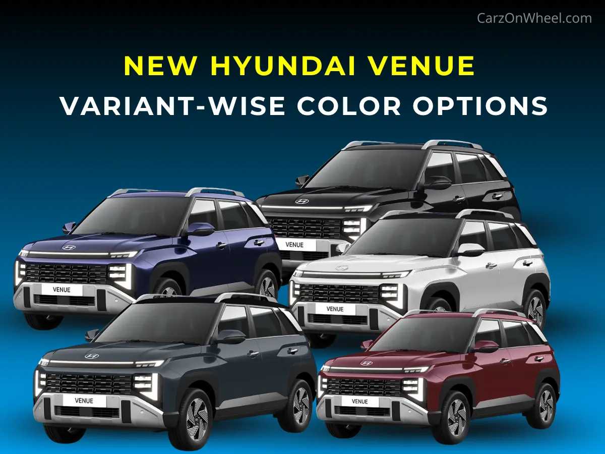 Discover all the 8 Color Options of New Hyundai Venue 2025 Discover all the 8 Color Options of New Hyundai Venue 2025-image