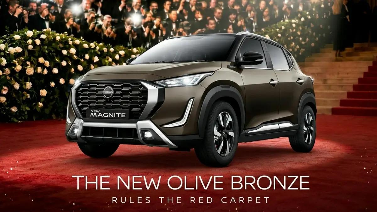 Nissan Magnite Gets a New Olive Bronze Colour Option Nissan Magnite Gets a New Olive Bronze Colour Option